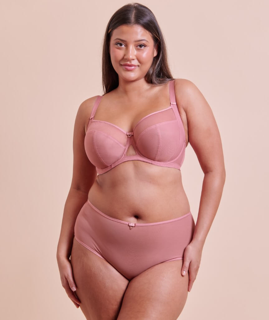 Curvy Kate Victory Balcony Bra - Rose Pink