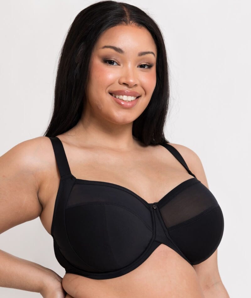 Curvy Kate Wonderfully Full Cup Bra - Black Bras 