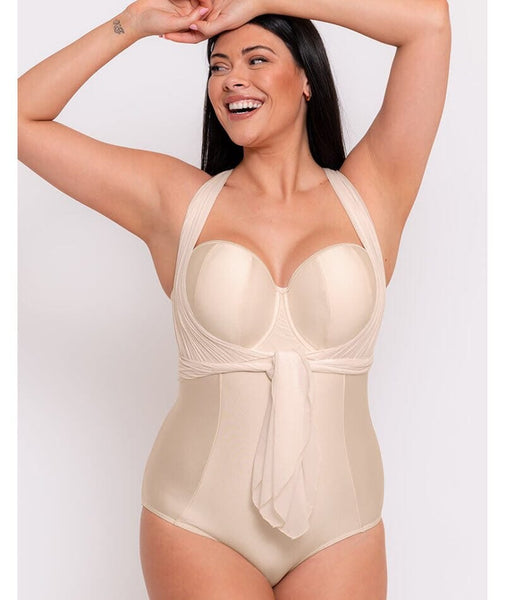 Curvy Kate Smoothie T-Shirt Balcony Moulded Bra - Latte