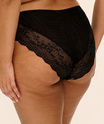 Elomi Lucie High Leg Brief - Fleur