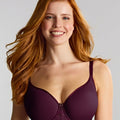 Panache Allure Underwired Spacer Bra - Plum