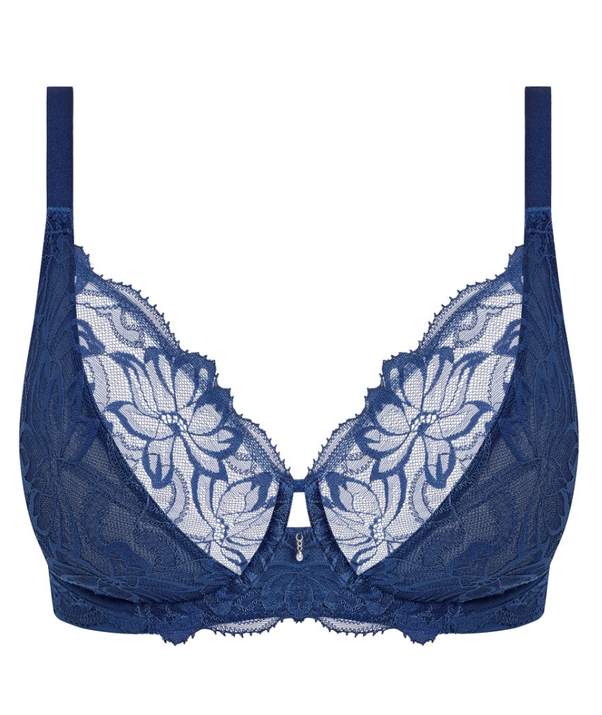 Wacoal Abellia Underwire Bra - Navy Peony
