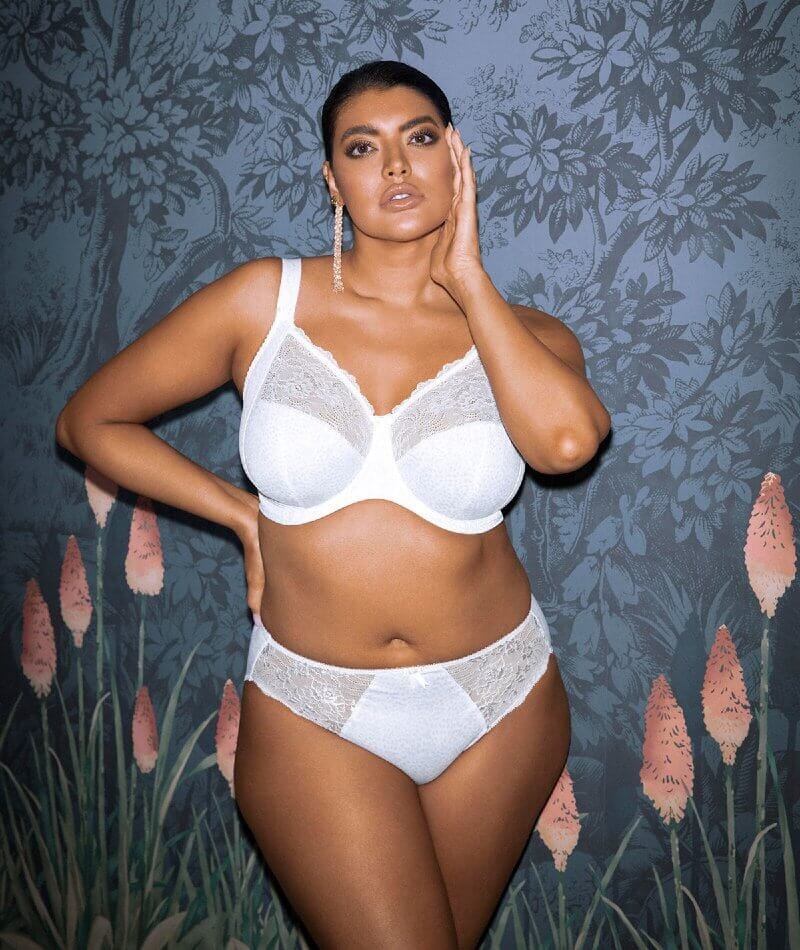 Elomi Morgan Underwired Bra - White Bras 