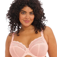 Elomi Charley Underwire Stretch Plunge Bra - Ballet Pink