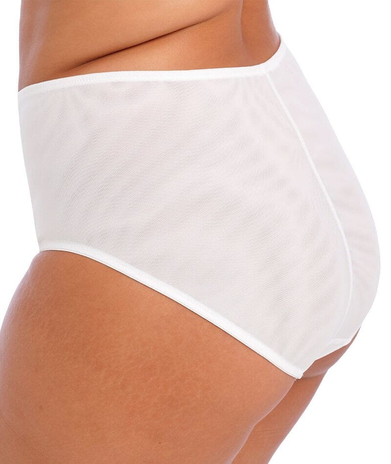 Elomi Brianna Full Brief - White Knickers 