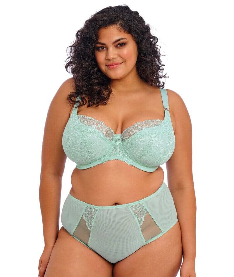 Elomi Brianna Underwire Padded Half Cup Bra - Frozen Bras 