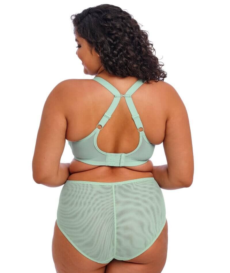 Elomi Brianna Underwire Padded Half Cup Bra - Frozen Bras 