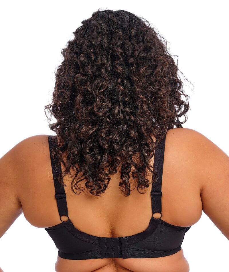 Elomi Brianna Underwire Plunge Bra - Black Bras 