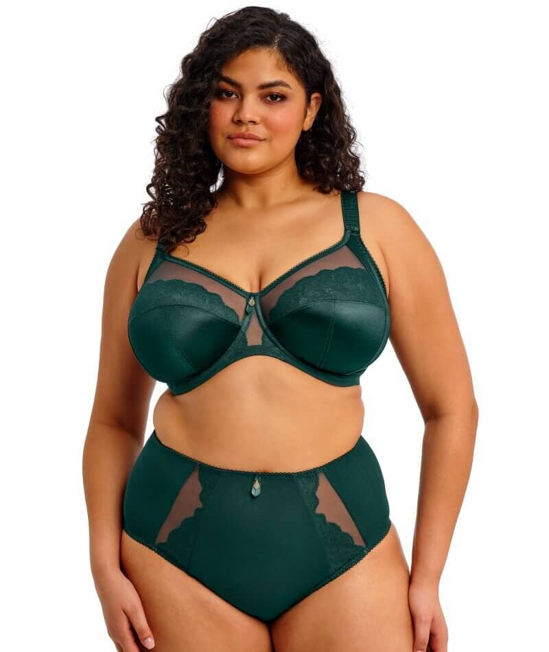 Elomi Cate Allure Underwired Bra - Deep Emerald Bras 