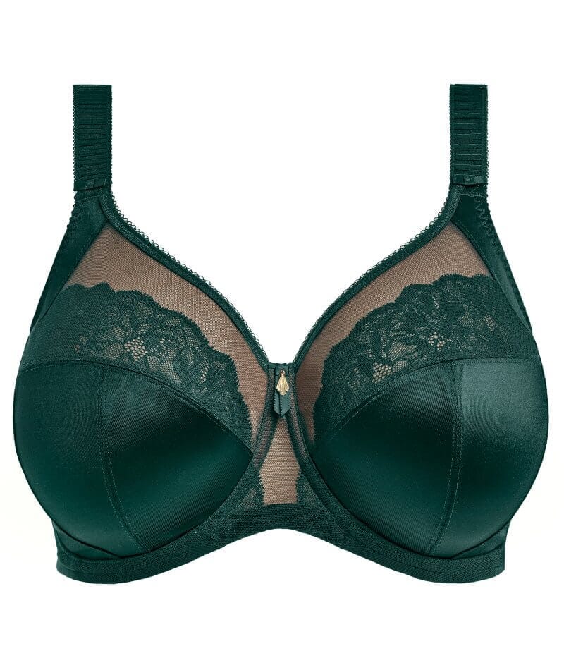 Elomi Cate Allure Underwired Bra - Deep Emerald Bras 