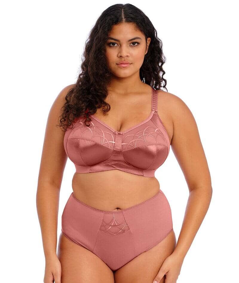 Elomi Cate Soft Cup Wire-free Bra - Rosewood Bras 