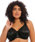 Elomi Cate Underwired Full Cup Banded Bra - Black Swatch Image