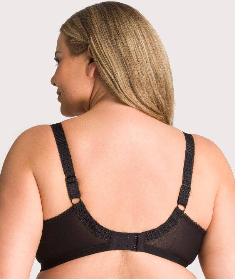 Elomi Cate Underwired Full Cup Banded Bra 2 Pack - Black/Latte Bras 