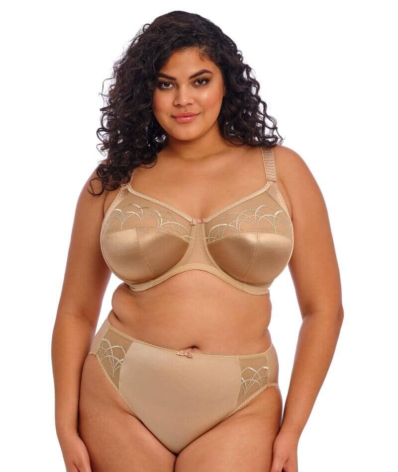 Elomi Cate Underwired Full Cup Banded Bra - Hazel Bras 