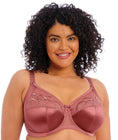 Elomi Cate Underwired Full Cup Banded Bra - Rosewood Swatch Image