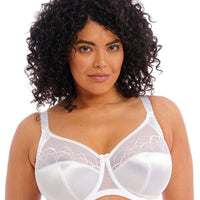Elomi Cate Underwired Full Cup Banded Bra - White