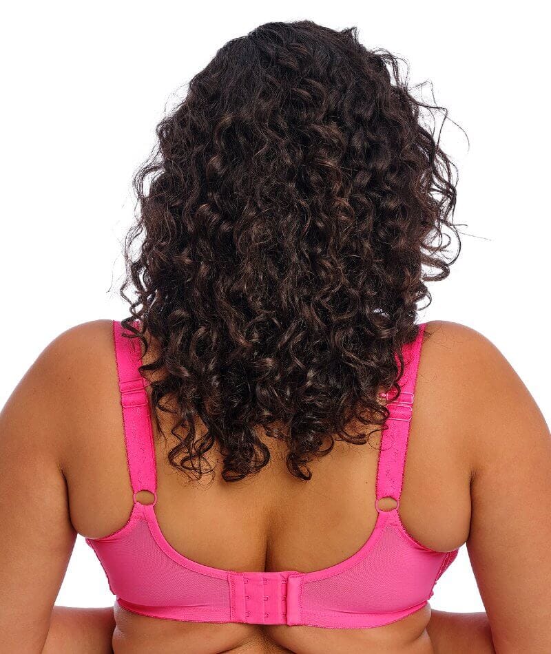 Elomi Charley Underwire Stretch Plunge Bra - Pink Bras 