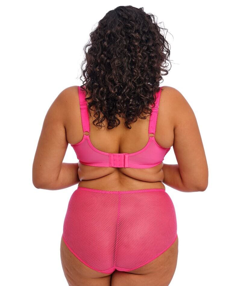Elomi Charley Underwire Stretch Plunge Bra - Pink Bras 