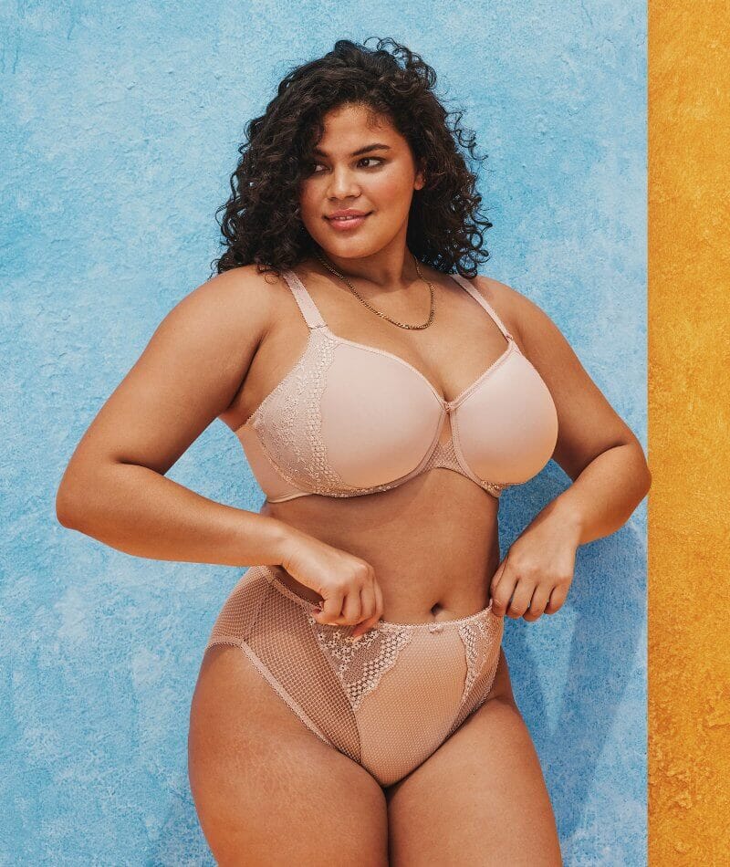 Elomi Charley Underwired Moulded Spacer Bra - Fawn Bras 