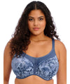 Elomi Energise Underwired Sports Bra - Floral Vintage Denim Bras