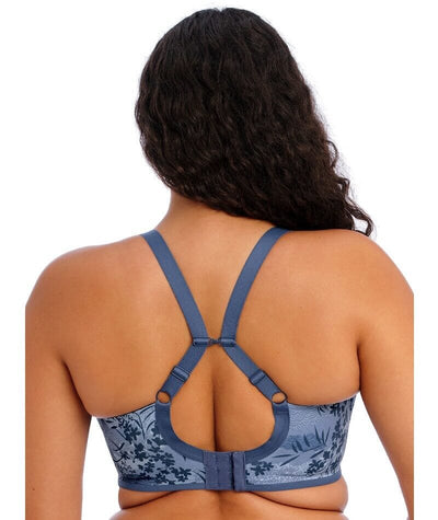 Elomi Energise Underwired Sports Bra - Floral Vintage Denim Bras