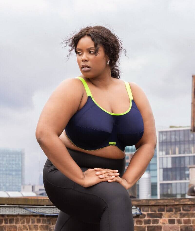 Elomi Energise Underwired Sports Bra - Navy Bras 