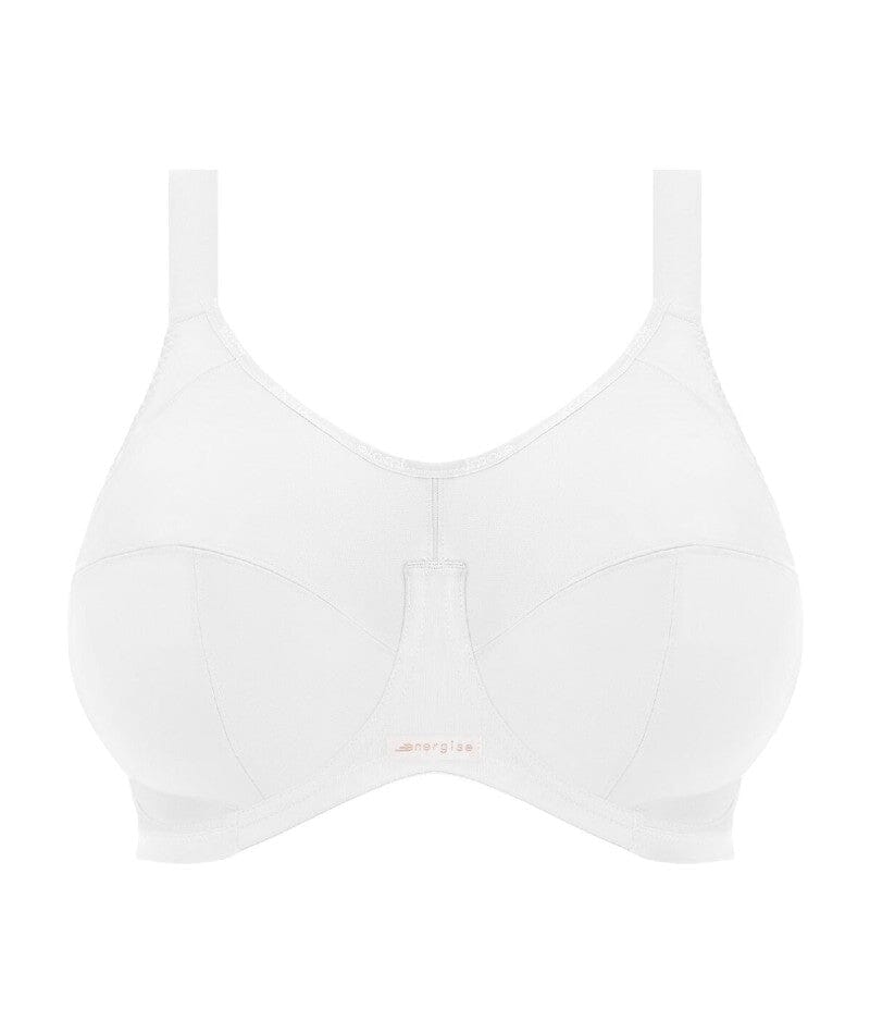 Elomi Energise Underwired Sports Bra - White Bras 