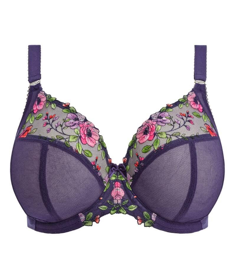 Elomi Himari Underwired Plunge Bra - Midnight Bras 