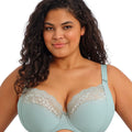 Elomi Lucie Underwire Stretch Plunge Bra - Mist