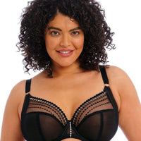 Elomi Matilda Underwired Plunge Bra - Black