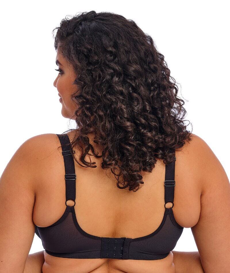 Elomi Matilda Underwired Plunge Bra - Black Bras 