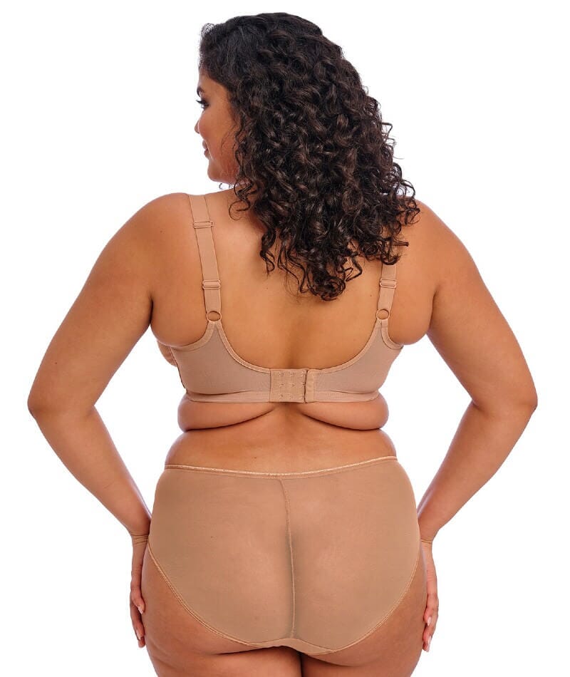 Elomi Matilda Underwired Plunge Bra - Cafe Au Lait Bras 