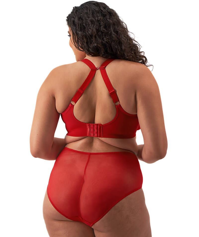 Elomi Matilda Underwired Plunge Bra - Haute Red Bras 