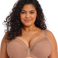 Elomi Matilda Underwired Plunge Bra - Praline