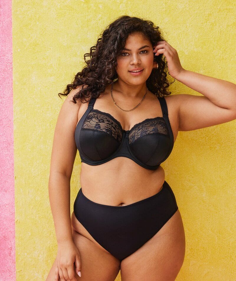 Elomi Morgan Underwired Bra - Black Bras 