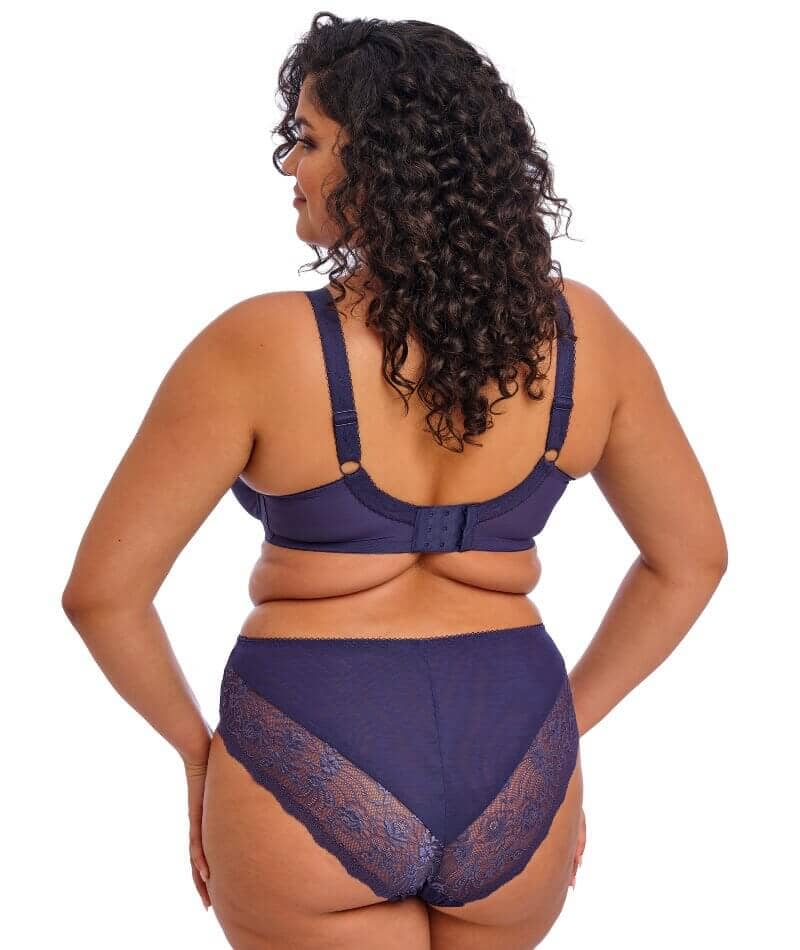 Elomi Morgan High Leg Brief - Midnight Knickers 