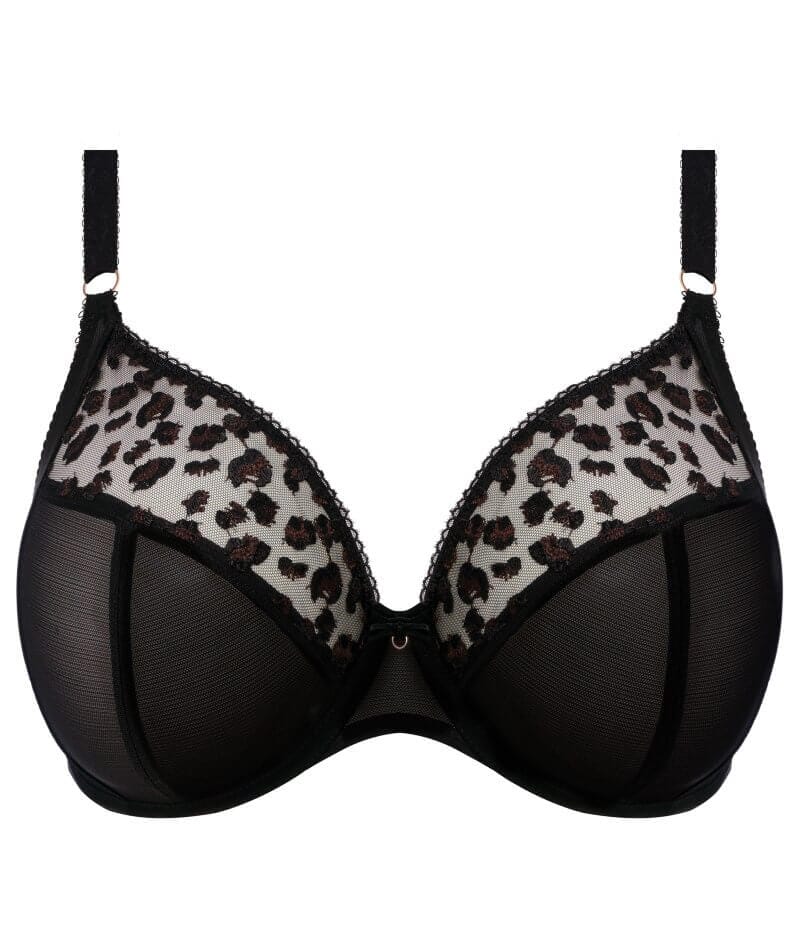 Elomi Namrah Underwired Bandless Plunge Bra - Jet Bras 