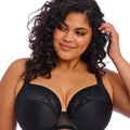 Elomi Nerina Underwire Stretch Plunge Bra - Black