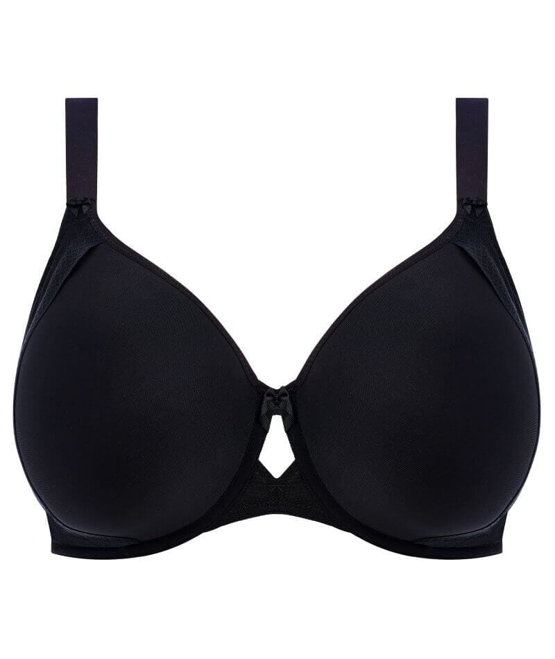 Elomi Nerina Underwired Moulded Spacer Bra - Black Bras 