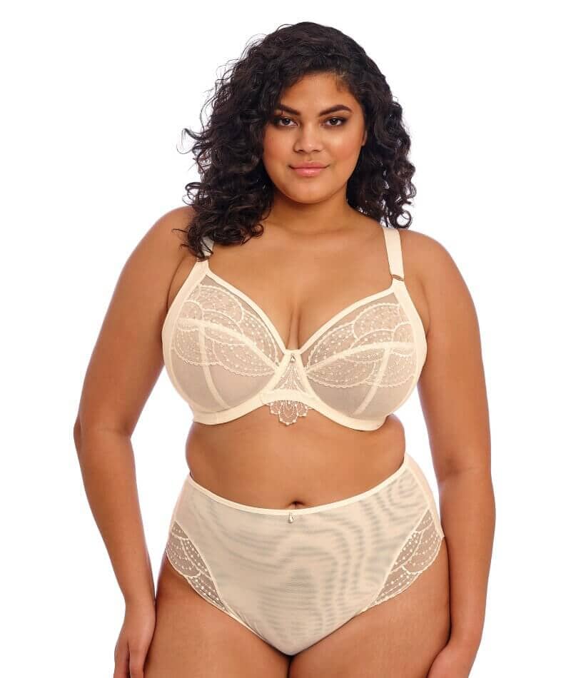 Elomi Priya Underwired Plunge Bra - Vanilla Bras 