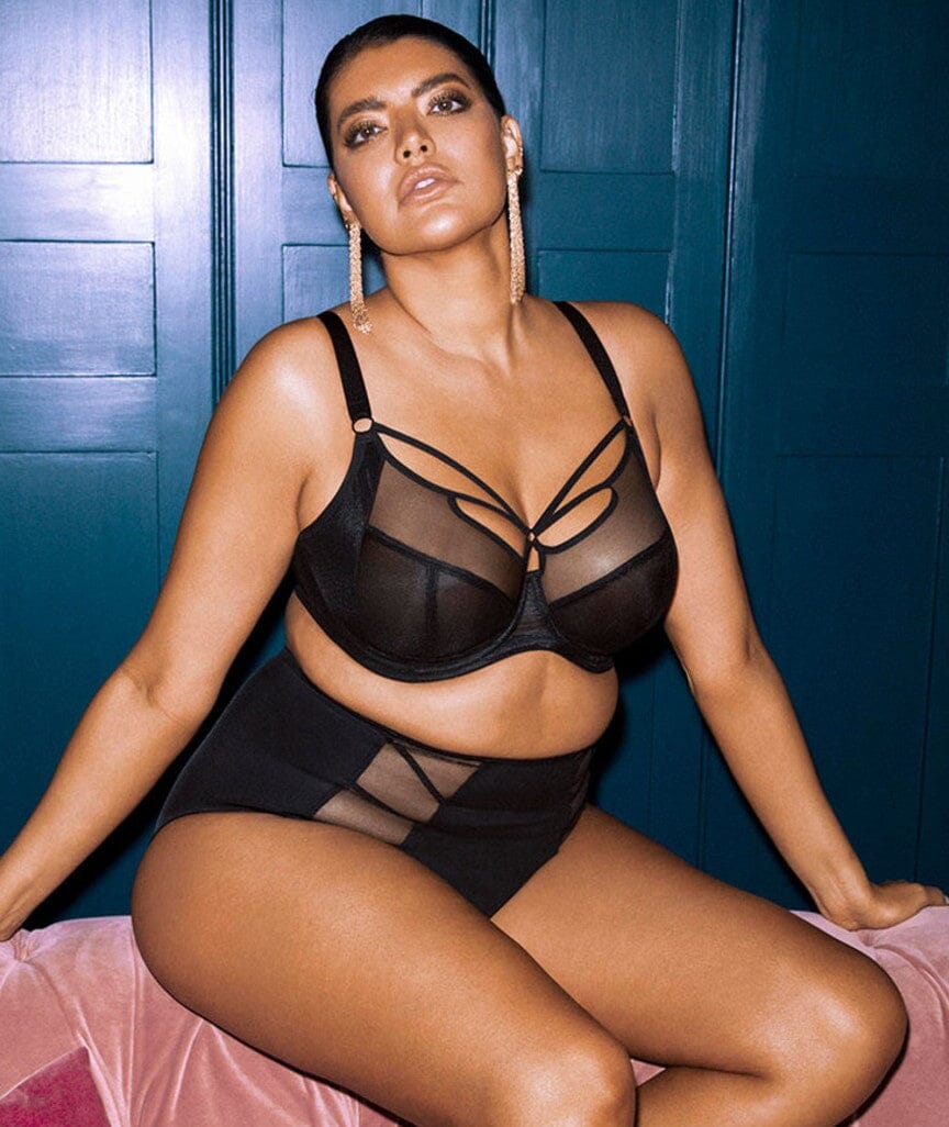 Elomi Sachi Full Brief - Black Knickers 