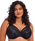 Elomi Smooth Underwire Moulded T-Shirt Bra - Black Swatch Image
