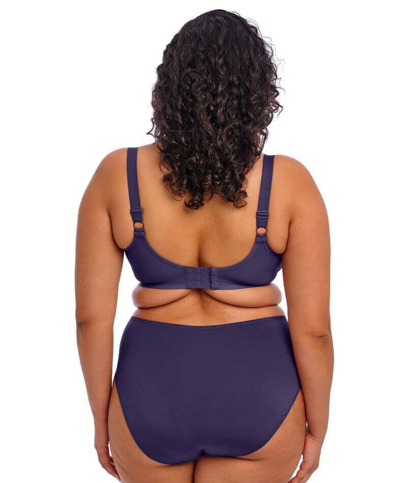 Elomi Smooth Underwire Moulded T-Shirt Bra - Midnight Bras 