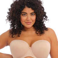 Elomi Smooth Underwired Moulded Strapless Bra - Sahara