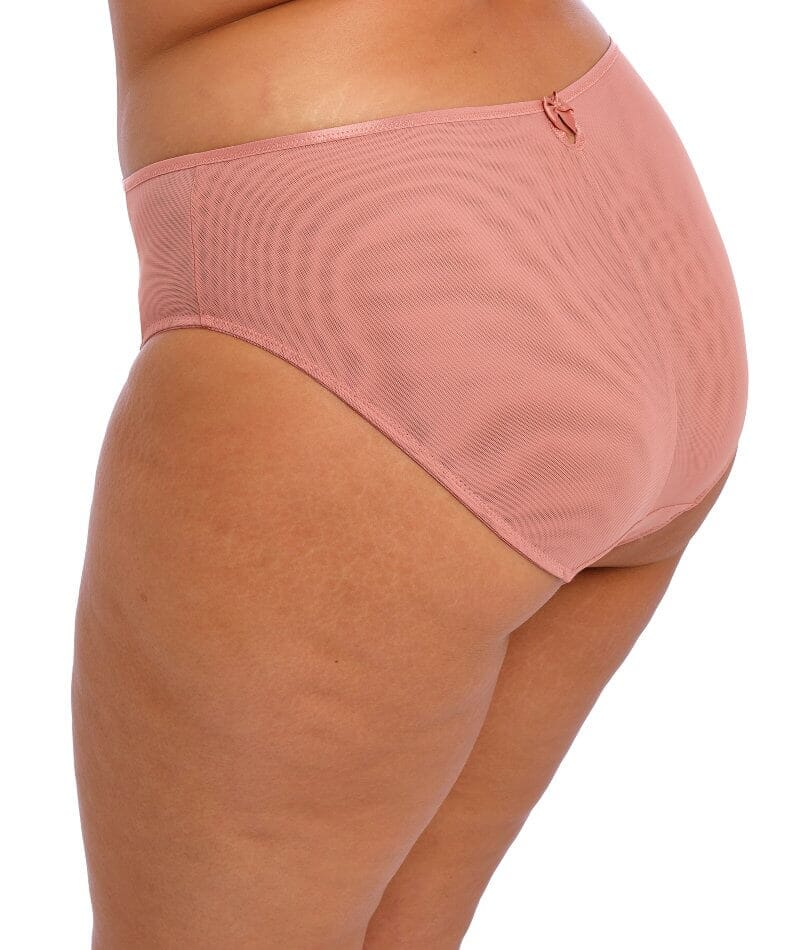 Elomi Teagan High Leg Brief - Ash Rose Knickers 