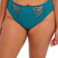 Elomi Zarla High Leg Brief - Ocean Depths