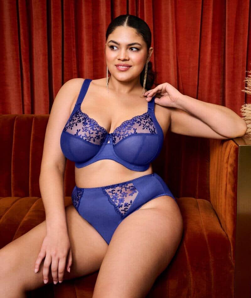 Elomi Zarla Underwire Bra - Sapphire Bras 