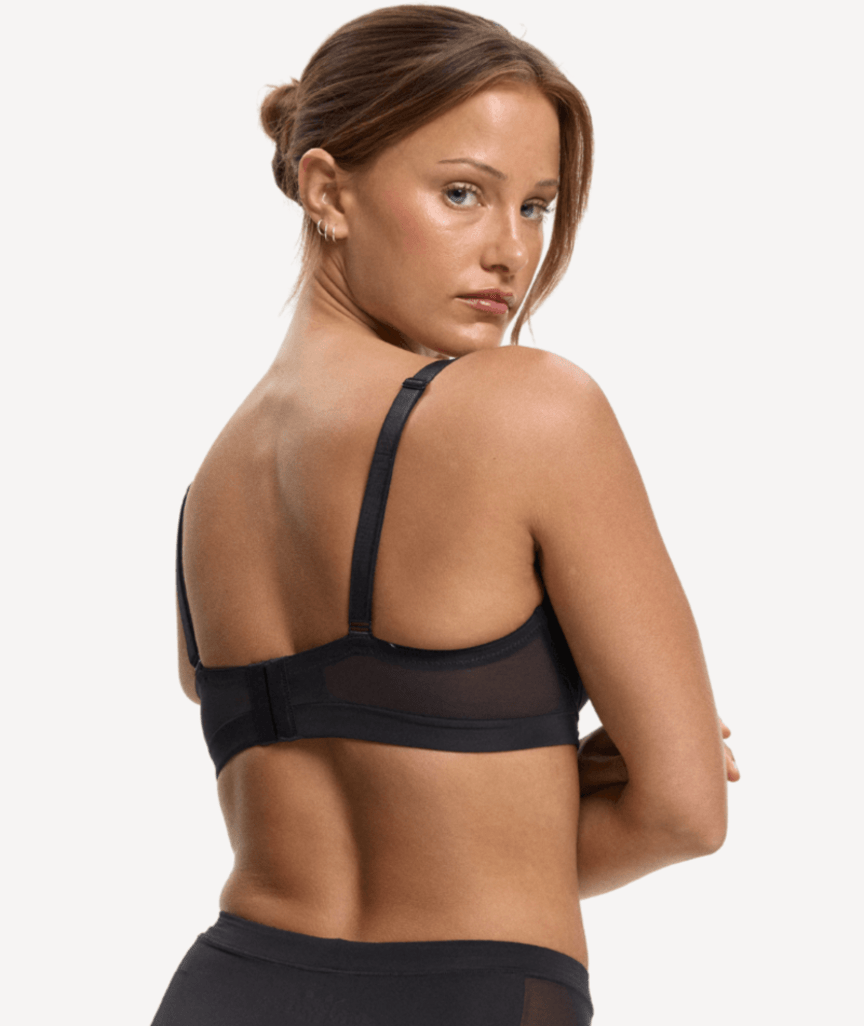Nala Knockout Padded Tshirt Bra - Licorice
