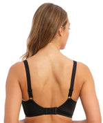 Fantasie Rebecca Moulded Spacer with Embroidery Underwired Bra - Black Bras 