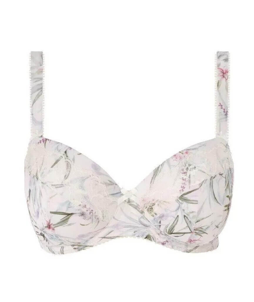 Fantasie Carena Underwire Padded Half Cup Bra - Ivory